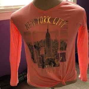 Light pink New York City shirt